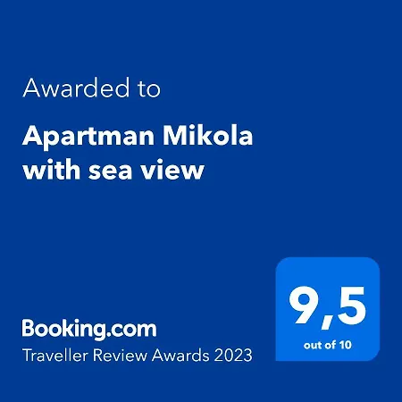 Apartman Mikola With Sea View Trogir Exterior photo